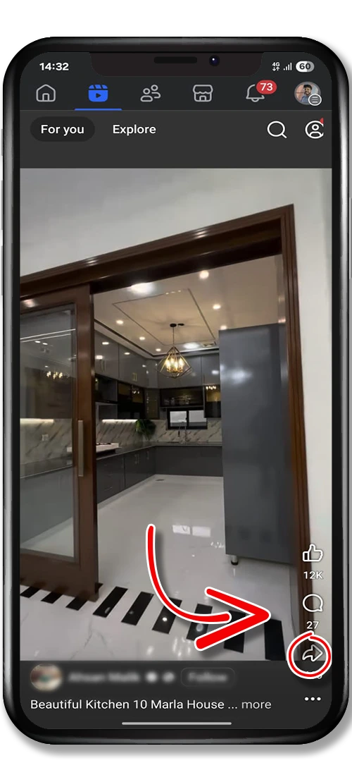 Facebook Video Download Step 1